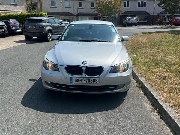 BMW 5-Series Saloon, Diesel, 2008, Silver