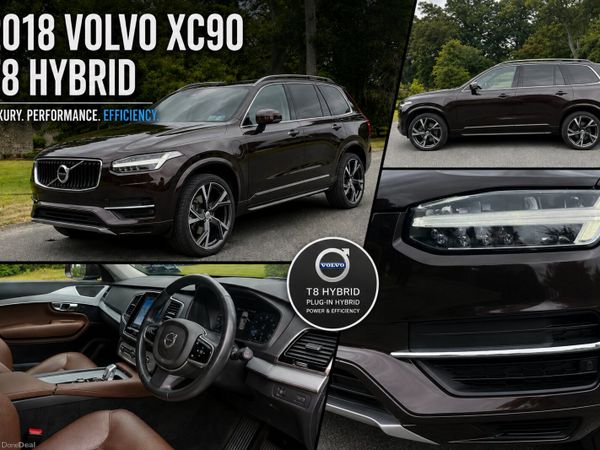 Volvo XC90 SUV, Petrol Plug-in Hybrid, 2018, Bronze