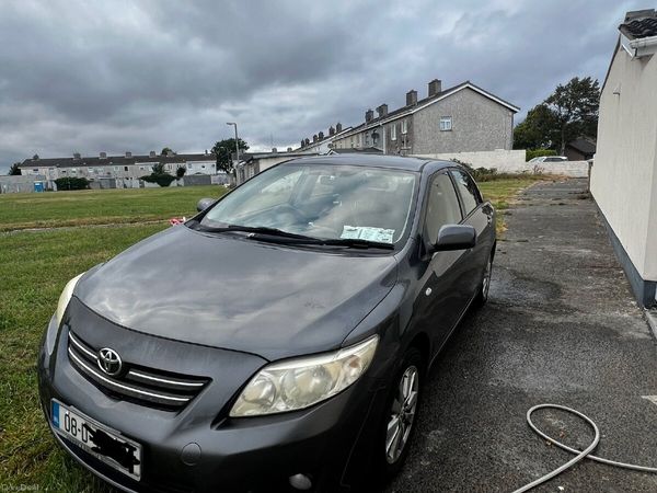 Toyota Corolla Saloon, Petrol, 2008, Grey