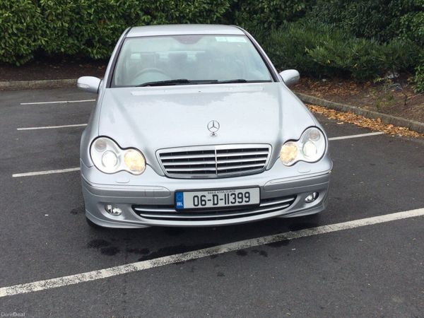 Mercedes-Benz C-Class Saloon, Petrol, 2006, Silver