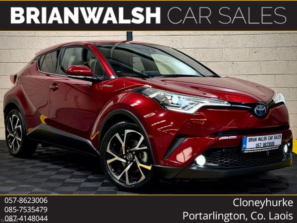 Toyota C-HR SUV, Petrol Hybrid, 2017, Red