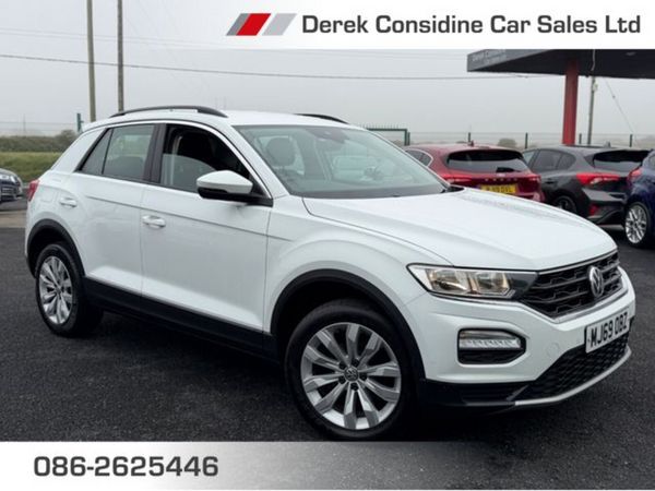 Volkswagen T-Roc Hatchback, Diesel, 2020, White