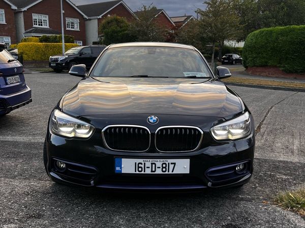 BMW 1-Series Hatchback, Petrol, 2016, Black
