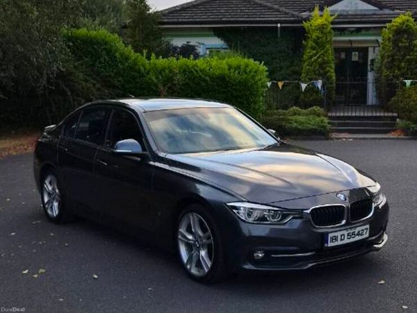 BMW 3-Series Saloon, Petrol Plug-in Hybrid, 2018, Grey
