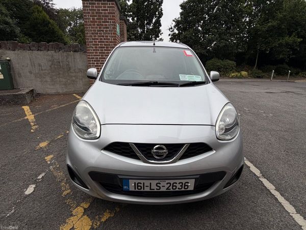 Nissan March Hatchback, Petrol, 2016, Silver