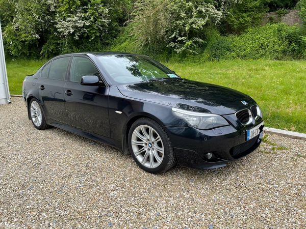BMW 5-Series Saloon, Diesel, 2008, Black