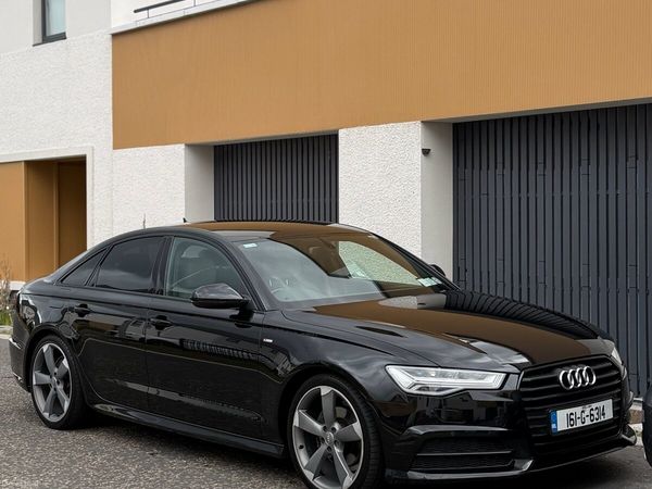 Audi A6 Saloon, Diesel, 2016, Black