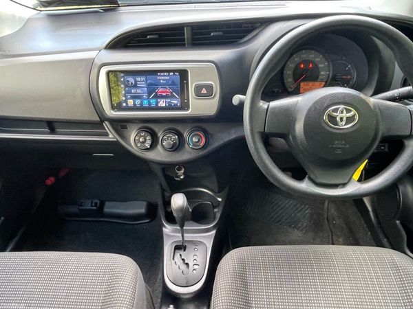 Toyota Vitz Hatchback, Petrol, 2016, Silver