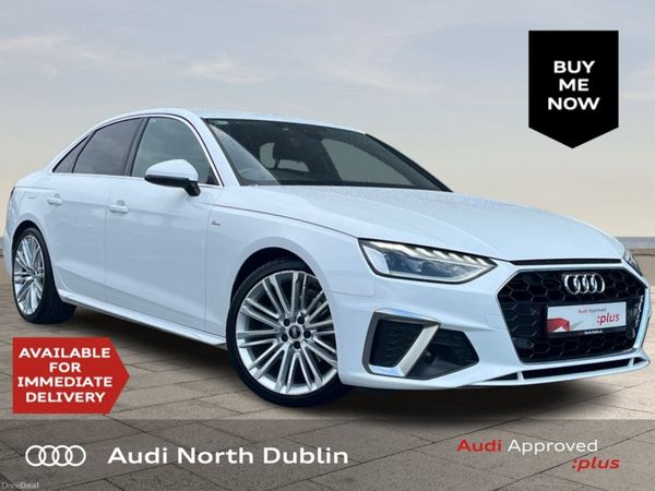 Audi A4 Saloon, Diesel, 2021, White