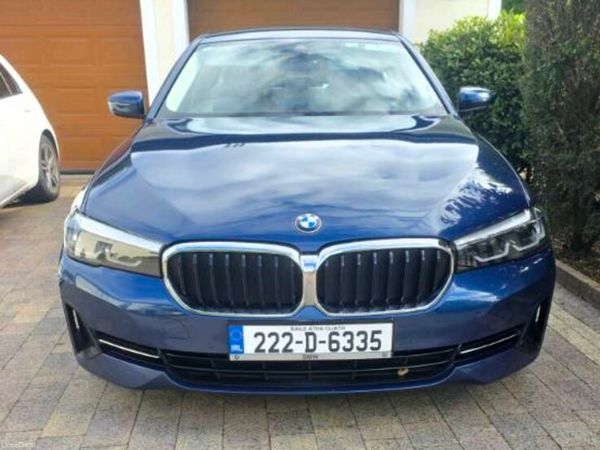 BMW 5-Series Saloon, Diesel, 2022, Blue