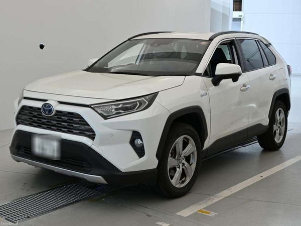 Toyota RAV4 SUV, Petrol Hybrid, 2020, White