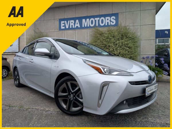 Toyota Prius Saloon, Petrol Hybrid, 2020, Silver