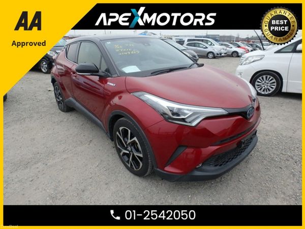 Toyota C-HR Hatchback, Petrol Hybrid, 2018, Red
