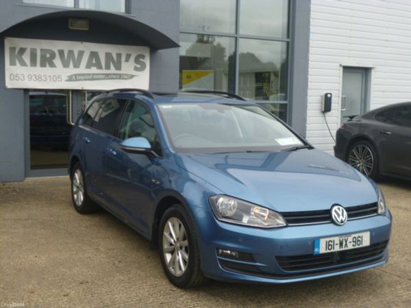 Volkswagen Golf Estate, Diesel, 2016, Blue