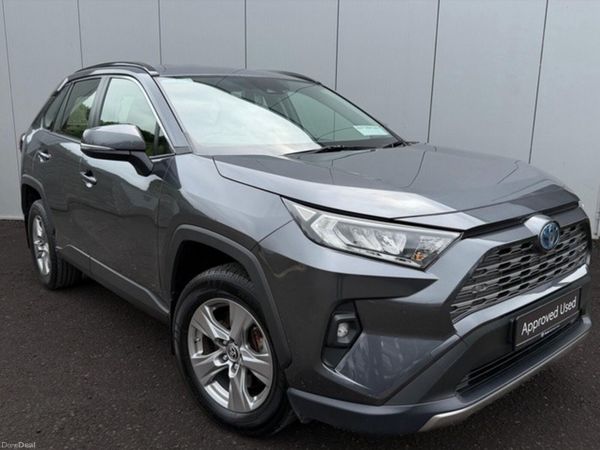 Toyota RAV4 SUV, Petrol Hybrid, 2022, Grey