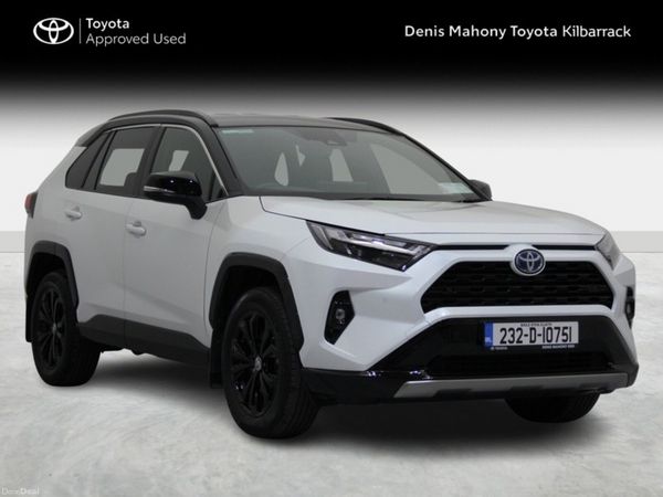 Toyota RAV4 SUV, Petrol Hybrid, 2023, White
