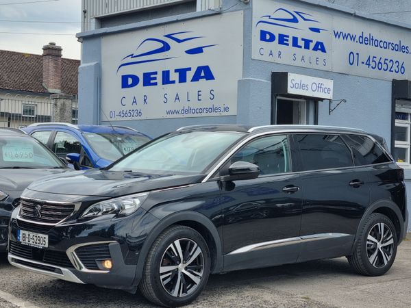 Peugeot 5008 MPV, Petrol, 2018, Black