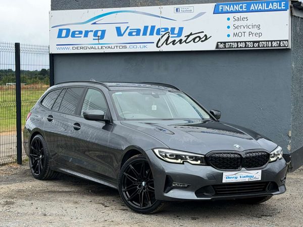 BMW 3-Series Estate, Diesel Hybrid, 2021, Grey