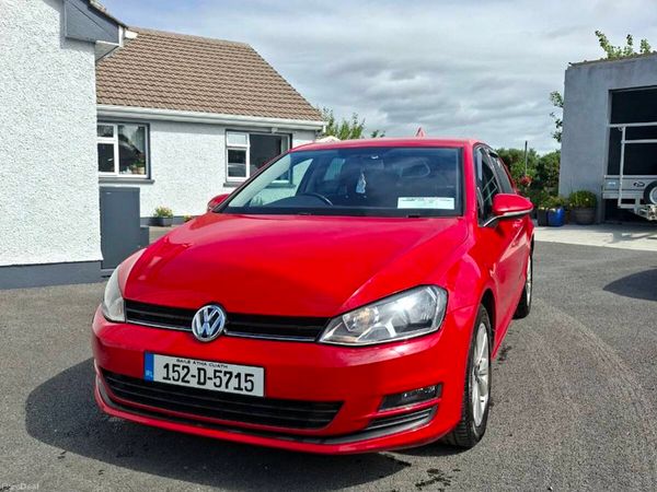 Volkswagen Golf Estate, Diesel, 2015, Red
