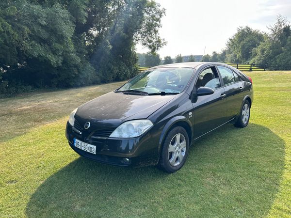 Nissan Primera Hatchback, Petrol, 2005, Black