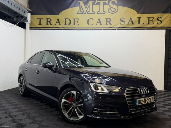Audi A4 Saloon, Petrol, 2018, Blue