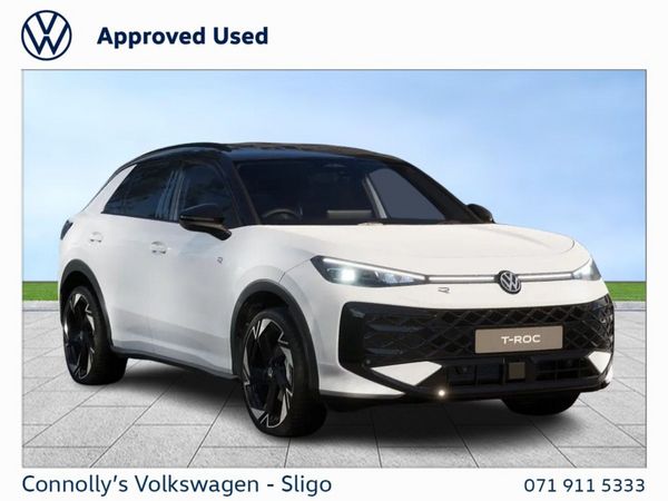 Volkswagen T-Roc SUV, Petrol, 2026, White