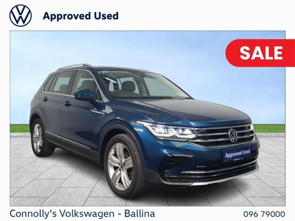 Volkswagen Tiguan SUV, Petrol, 2021, Blue