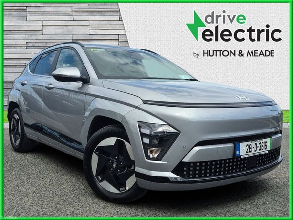 Hyundai KONA SUV, Electric, 2026, Silver