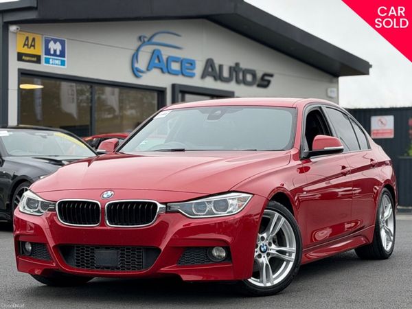 BMW 3-Series Saloon, Diesel, 2015, Red