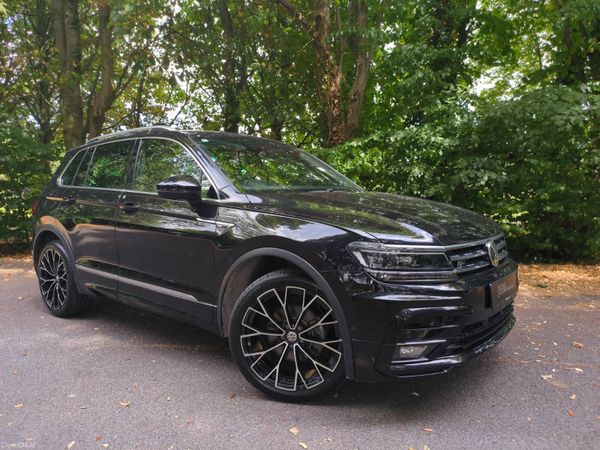 Volkswagen Tiguan SUV, Diesel, 2019, Black
