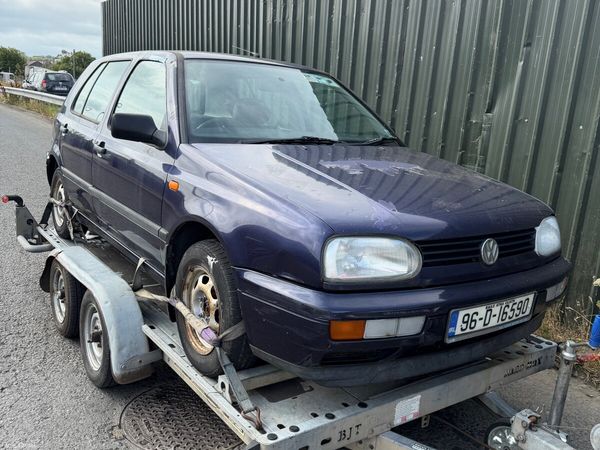 Volkswagen Golf Hatchback, Petrol, 1996, Blue