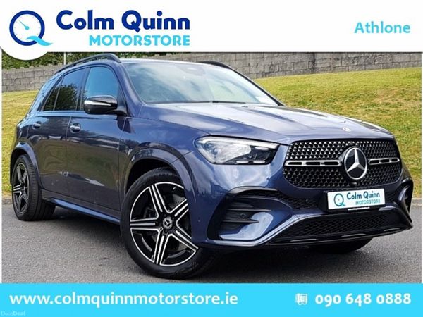 Mercedes-Benz GLE SUV, Diesel Plug-in Hybrid, 2025, Blue