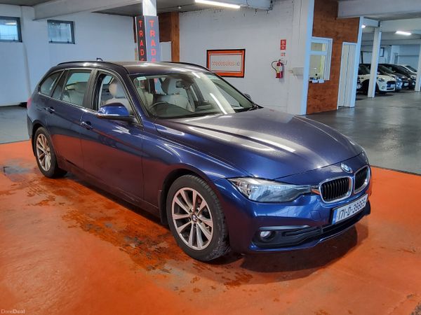 BMW 3-Series Estate, Diesel, 2017, Blue