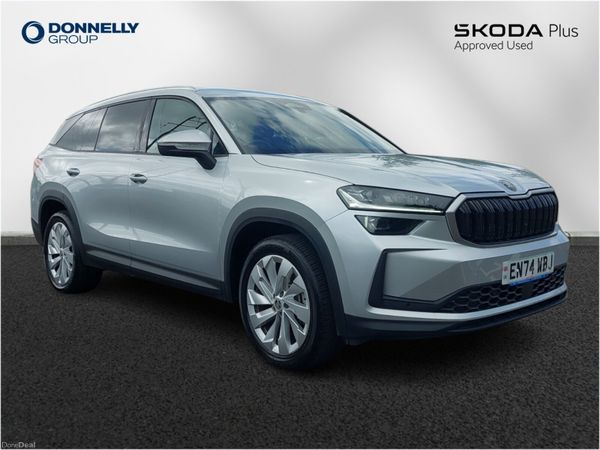 Skoda Kodiaq Estate, Petrol, 2025, Silver