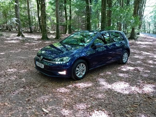 Volkswagen Golf Hatchback, Diesel, 2018, Blue