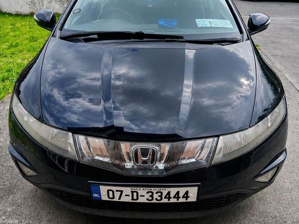 Honda Civic Hatchback, Petrol, 2007, Black