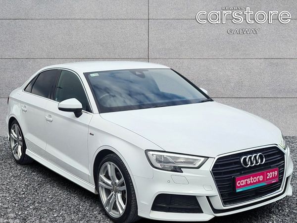 Audi A3 Saloon, Petrol, 2019, White