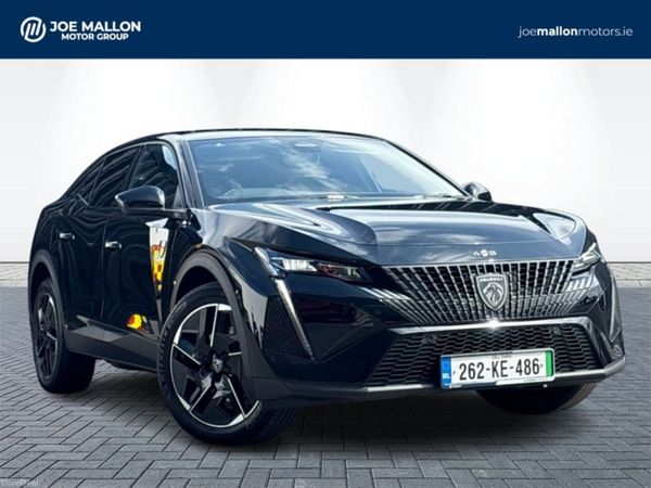 Peugeot 408 Hatchback, Electric, 2026, Black