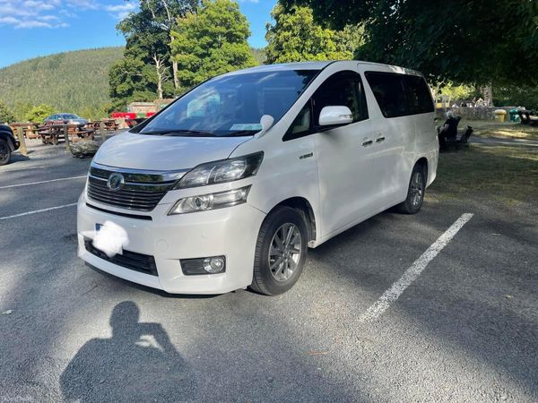 Toyota Vellfire MPV, Petrol Hybrid, 2014, White
