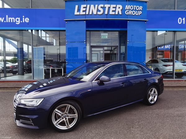 Audi A4 Saloon, Diesel, 2017, Blue