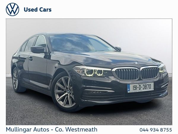 BMW 5-Series Saloon, Diesel, 2019, Black