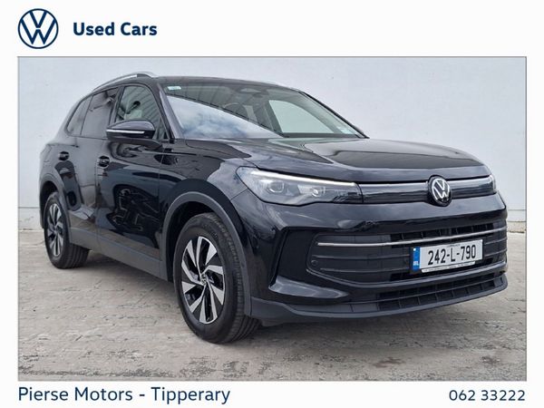 Volkswagen Tiguan SUV, Diesel, 2024, Black