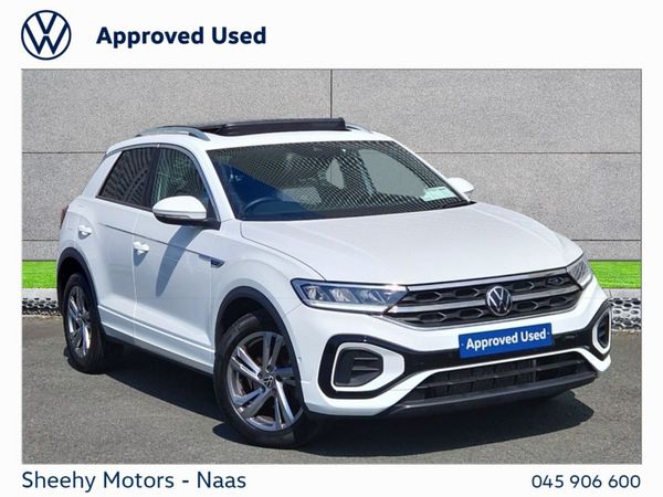 Volkswagen T-Roc SUV, Petrol, 2023, White