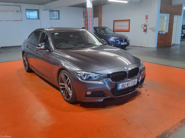 BMW 3-Series Saloon, Petrol Plug-in Hybrid, 2018, Grey