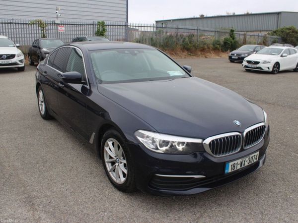 BMW 5-Series Saloon, Diesel, 2018, Blue