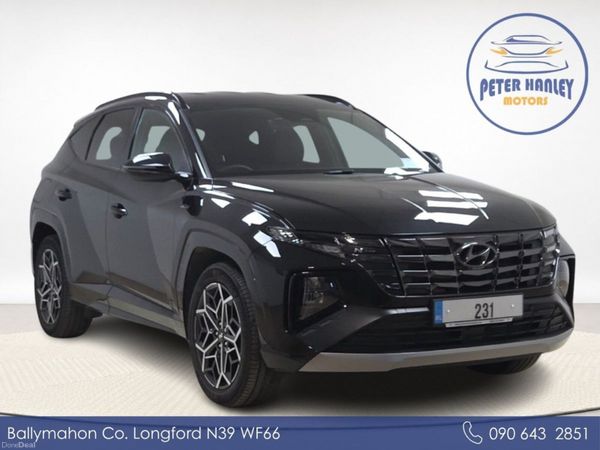 Hyundai Tucson SUV, Petrol Plug-in Hybrid, 2023, Black