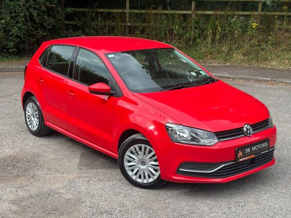Volkswagen Polo Hatchback, Petrol, 2017, Red