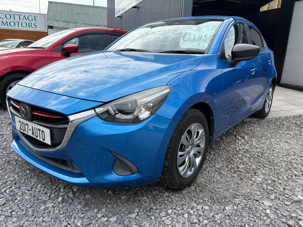 Mazda Demio Hatchback, Petrol, 2017, Blue