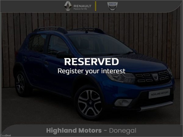 Dacia Sandero Stepway Hatchback, Petrol, 2020, Blue