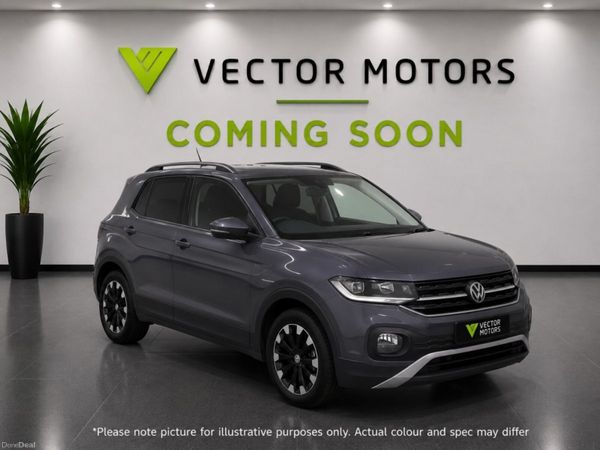 Volkswagen T-Cross SUV, Petrol, 2023, Grey